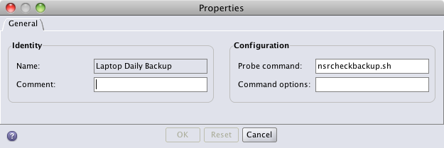 Configuring the probe resource